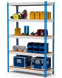 Стеллаж металлический МКФ 3000х1820х610 5 полок