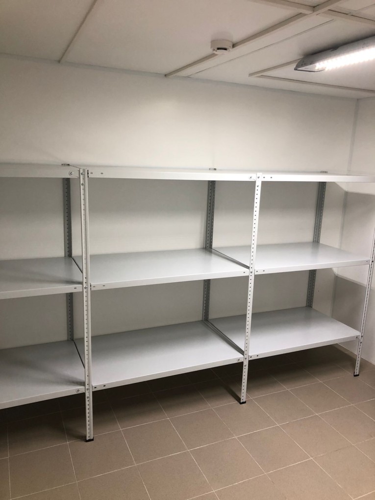 Стеллаж металлический Титан МС-500 1500х1000х500 3 полки купить в Москве