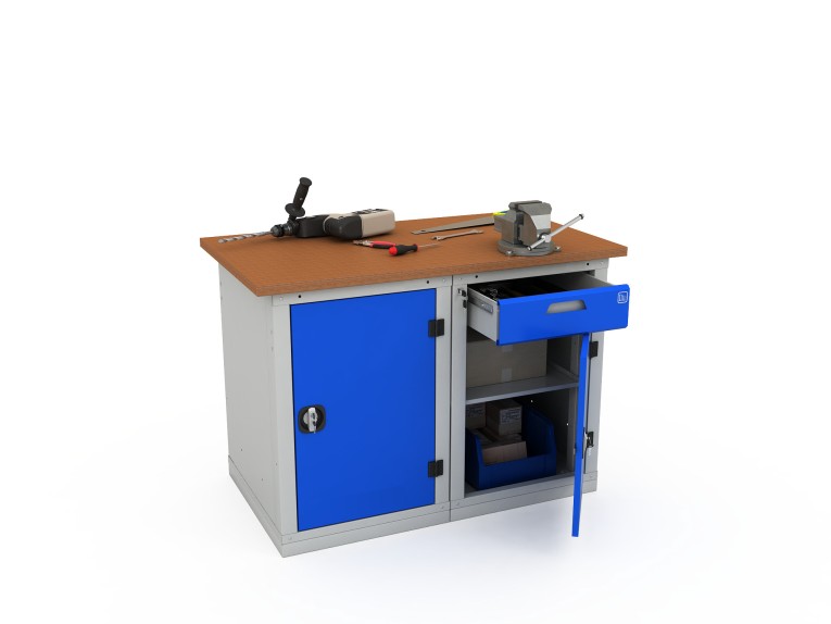 Верстак двухтумбовый WOKER PRO 2102.1200 купить в Москве