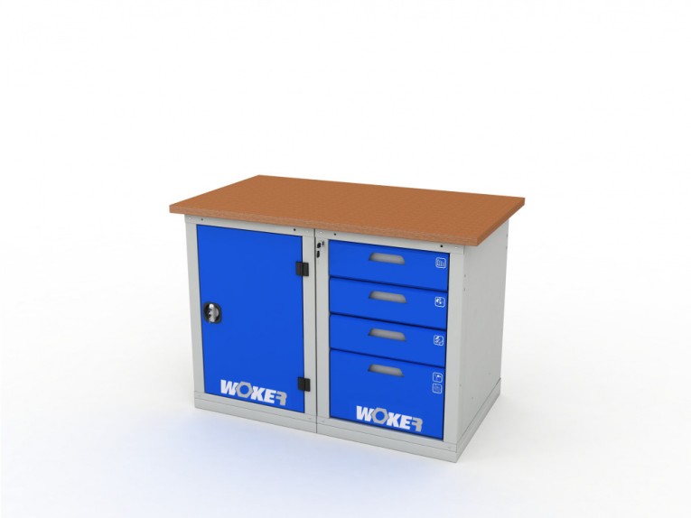 Верстак двухтумбовый WOKER PRO 2104.1200 купить в Москве
