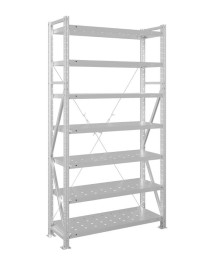 Стеллаж MS U 2000x700x1000 7 полок (200 кг, перф) Стеллаж MS U 2000x700x1000 7 полок (200 кг, перф)
