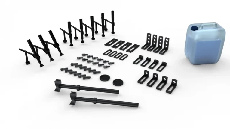 Набор оснастки для сварочного стола №2: Базовый (49 предметов) купить в Москве