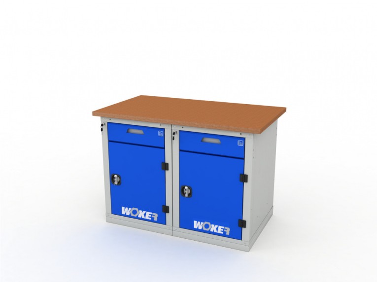 Верстак двухтумбовый WOKER PRO 2202.1200 купить в Москве