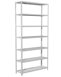 Стеллаж MS Standart 2200х1000х250 7 полок Стеллаж MS Standart 2200х1000х250 7 полок