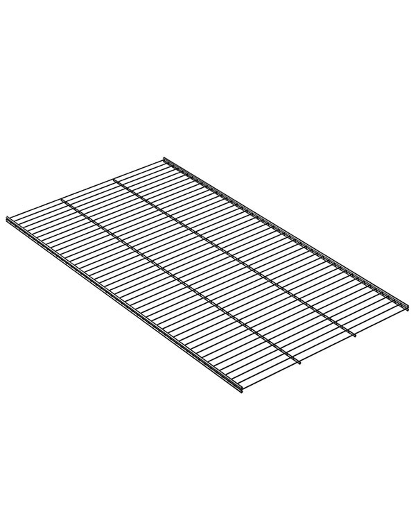 Полка сетчатая GSh 90х50 графит купить в Москве