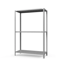 Стеллаж ТС Лайт с перф. полками 2500х1000х500 3 полки Стеллаж ТС Лайт с перф. полками 2500х1000х500 3 полки