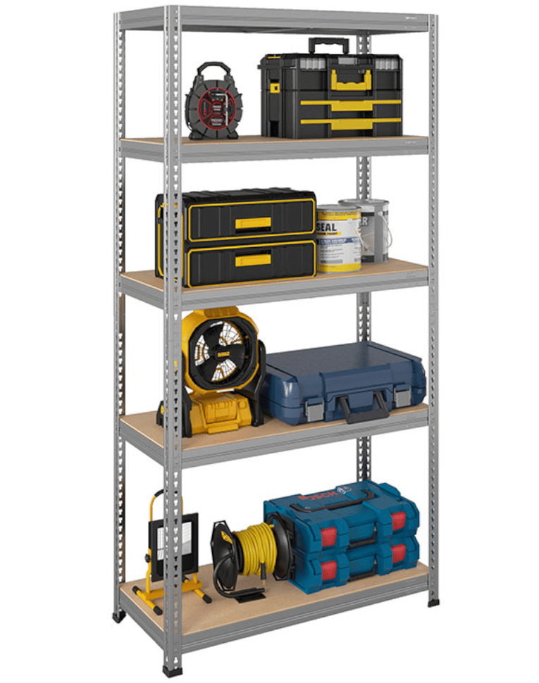 Стеллаж быстросборный ЛОФТ (SBL) 1800x1200x450 5 полок (цинк) купить в Москве Стеллаж быстросборный ЛОФТ (SBL) 1800x1200x450 5 полок (цинк) купить в Москве