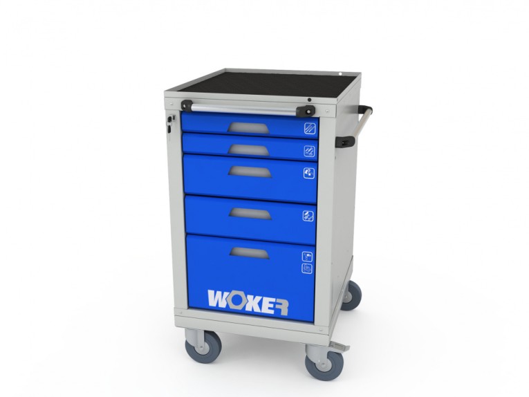 Тумба для инструментов мобильная WOKER PRO 05 M купить в Москве