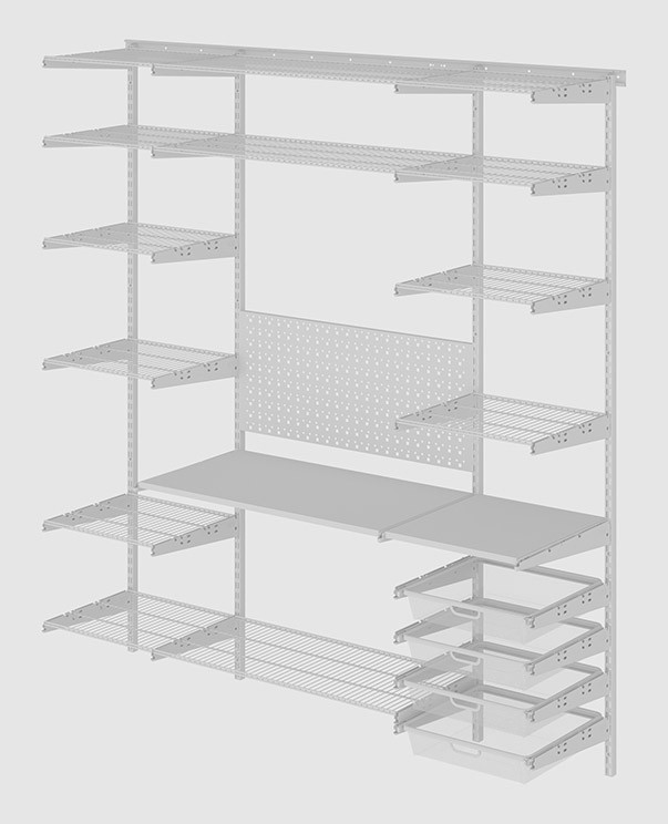 Гардеробная система Практик Home Гараж 2 купить в Москве