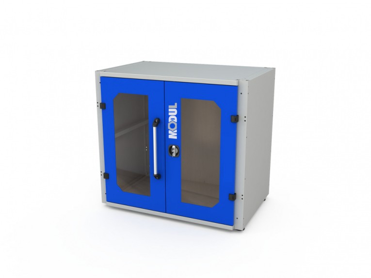 Корпус шкафа для инструментов MODUL 1/2 XL с дверями со смотровыми окнами купить в Москве