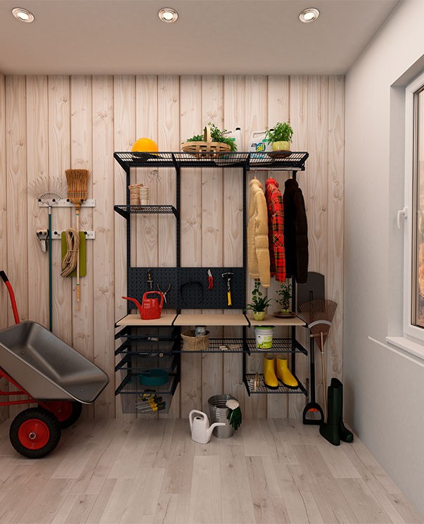 Гардеробная система Практик Home Дача 1 купить в Москве Гардеробная система Практик Home Дача 1 купить в Москве