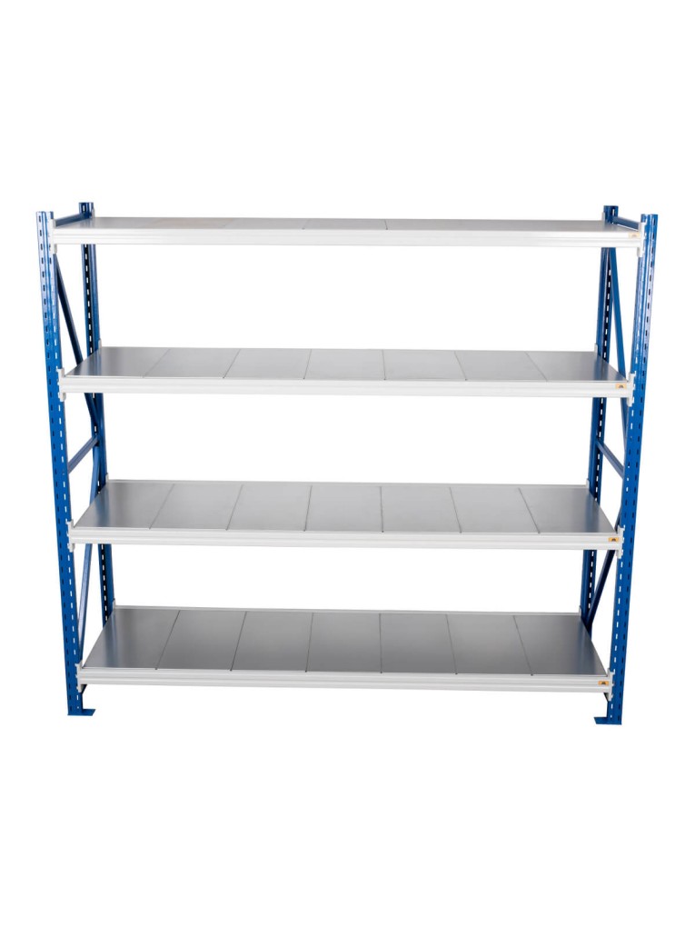 Стеллаж стационарный БиКом СТ-4 200x180x40 4 полки купить в Москве Стеллаж стационарный БиКом СТ-4 200x180x40 4 полки купить в Москве