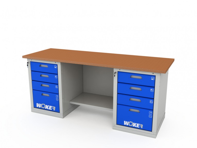 Верстак двухтумбовый WOKER PRO 2404.2000 купить в Москве