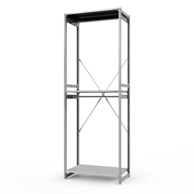 Стеллаж металлический ТСУ Универсал, 3000х1060х600 мм.Штанги: 2шт. Полки: металл усил. 3 шт. купить в Москве
