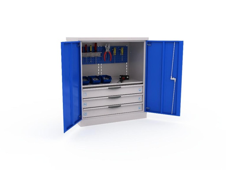 Шкаф инструментальный ERGO 181/2 №3 купить в Москве Шкаф инструментальный ERGO 181/2 №3 купить в Москве