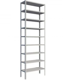 Стеллаж MS Standart 1850х1000х600 9 полок