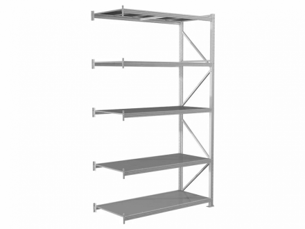 Дополнительная секция MS Profi 2500x1800x800 5 полок купить в Москве