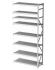 Дополнительная секция MS Profi 2000x1200x500 8 полок купить в Москве