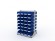 Стеллаж для пластиковых лотков SORTEX двухсторонний 1500x1000x800.03 купить в Москве