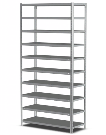 Стеллаж MS Standart 1600х1000х300 10 полок купить в Москве