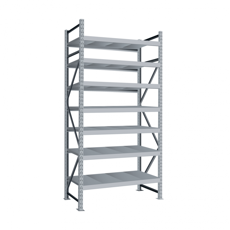 Стеллаж грузовой Диком СТ-051 1800х2100х850 с 7 ярусами купить в Москве