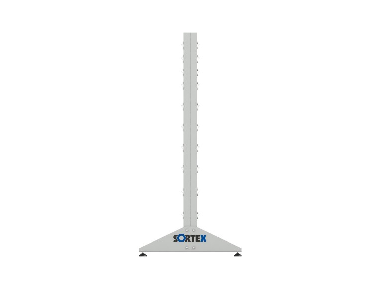 Стеллаж для пластиковых лотков SORTEX двухсторонний 1800x1000x800.02 купить в Москве