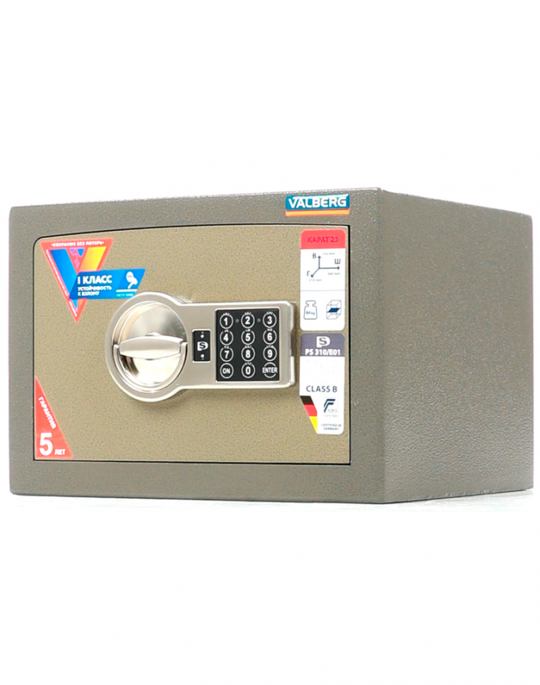 Взломостойкий сейф Valberg Карат-25 EL купить в Москве
