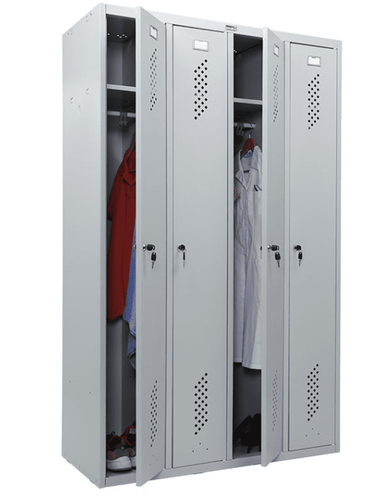Шкаф для раздевалок Стандарт LS-41 купить в Москве