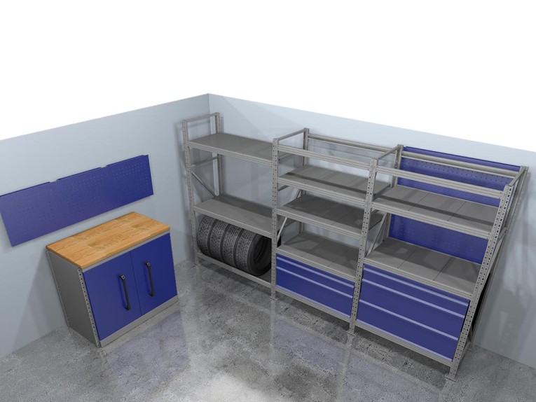 Стеллажная система хранения №1 Гараж купить в Москве