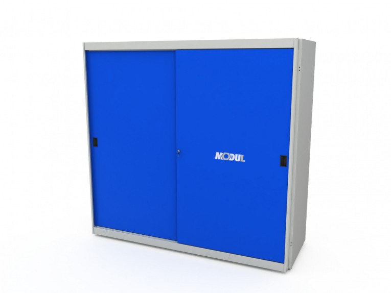 Корпус шкафа для инструментов MODUL XXL с раздвижными дверями сплошными купить в Москве