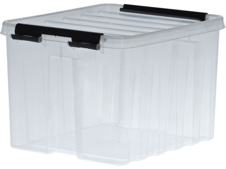 Контейнер Rox Box Original 3 (210х170х135 мм с крышкой и клипсами прозрачный) купить в Москве