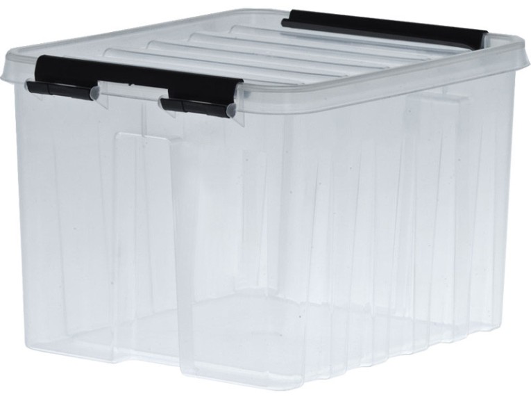 Контейнер Rox Box Original 3 (210х170х135 мм с крышкой и клипсами прозрачный) купить в Москве