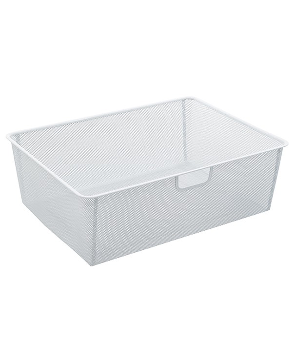 Корзина мелкосетчатая GBM 60х20 белая купить в Москве