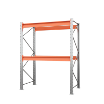 Стеллаж паллетный СПЛ 3500х1800х1100 2 яруса (1300/9700)