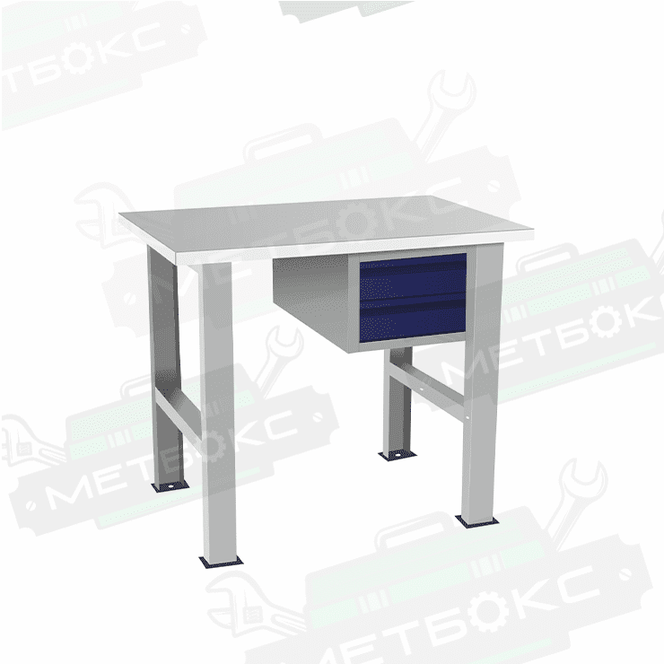 Верстак бестумбовый с подвесным ящиком ВП-Э купить в Москве Верстак бестумбовый с подвесным ящиком ВП-Э купить в Москве