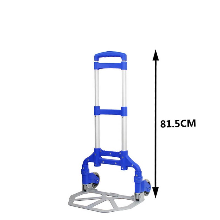 Тележка грузовая двухколесная складная PT-70 г/п 70 кг, колеса полиуретан 100 мм купить в Москве