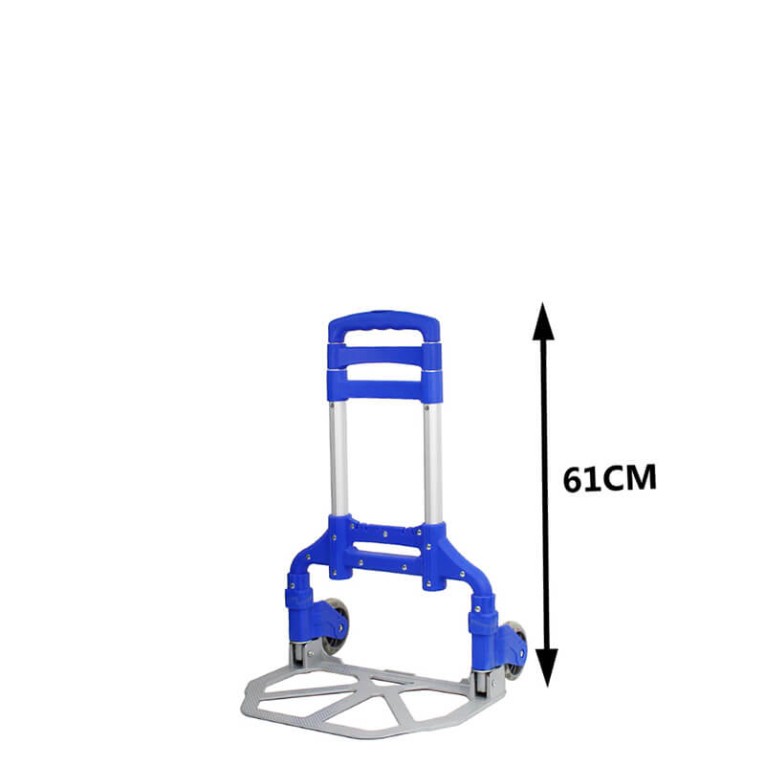 Тележка грузовая двухколесная складная PT-70 г/п 70 кг, колеса полиуретан 100 мм купить в Москве