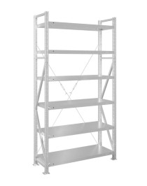 Стеллаж MS U 2500x1500x1000 6 полок (200 кг, металл)