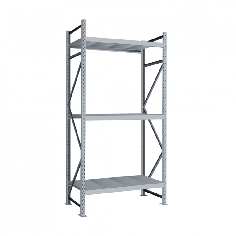 Стеллаж грузовой Диком СТ-051 2500х1500х650 с 3 ярусами купить в Москве