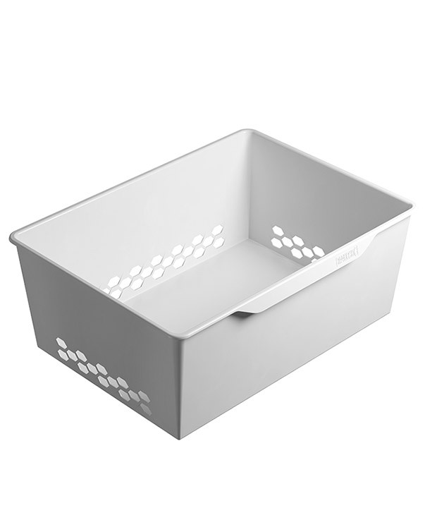 Корзина пластиковая GBP 60х20 белая купить в Москве