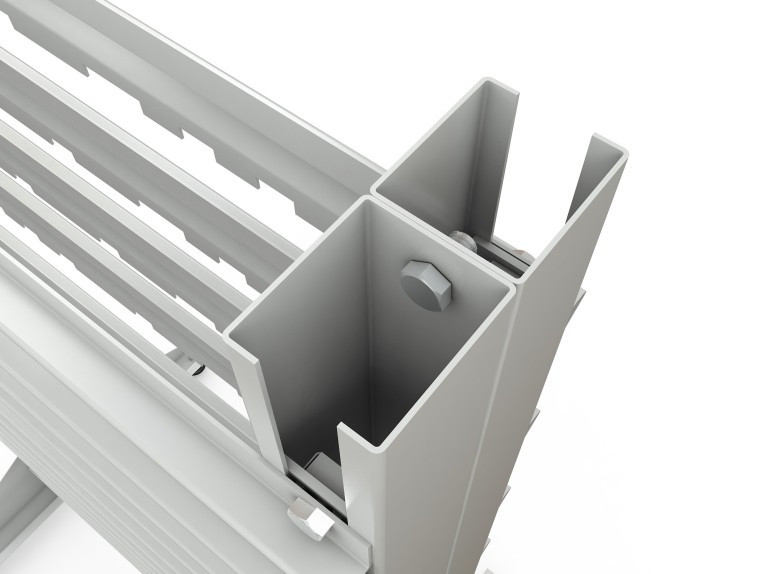 Стеллаж для пластиковых лотков SORTEX односторонний 1800x1000x450.02 купить в Москве Стеллаж для пластиковых лотков SORTEX односторонний 1800x1000x450.02 купить в Москве