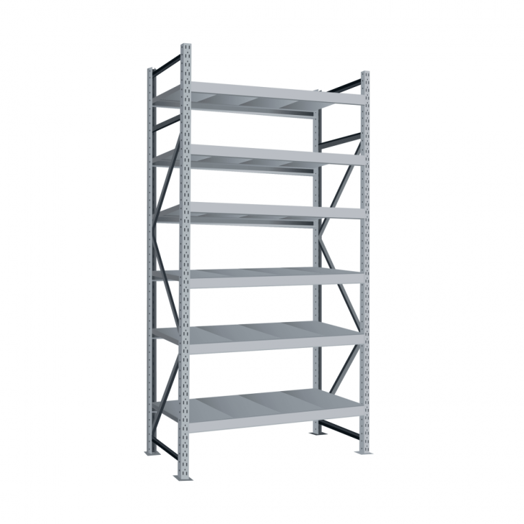 Стеллаж грузовой Диком СТ-051 2700х1200х650 с 6 ярусами купить в Москве