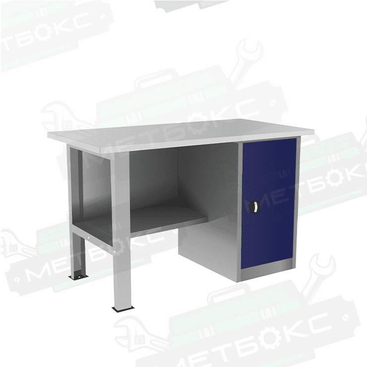 Однотумбовый слесарный верстак ВП-2/1,4 купить в Москве Однотумбовый слесарный верстак ВП-2/1,4 купить в Москве