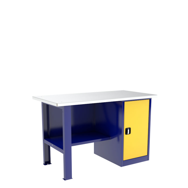 Однотумбовый слесарный верстак ВП-2/1,4 купить в Москве Однотумбовый слесарный верстак ВП-2/1,4 купить в Москве