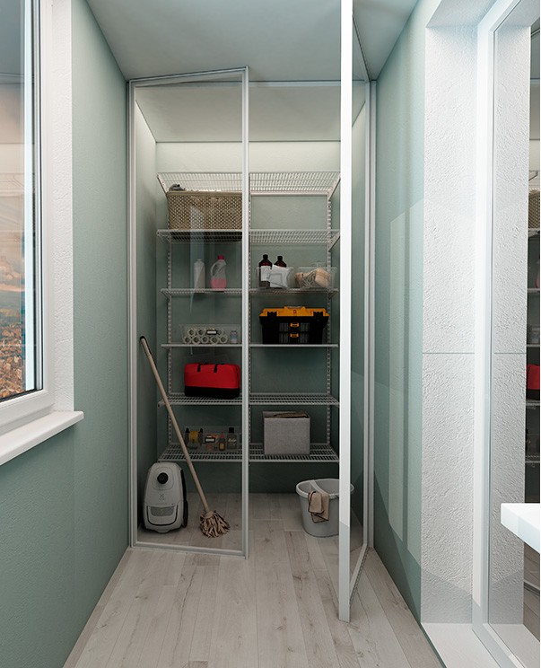 Гардеробная система Практик Home Балкон 1 купить в Москве