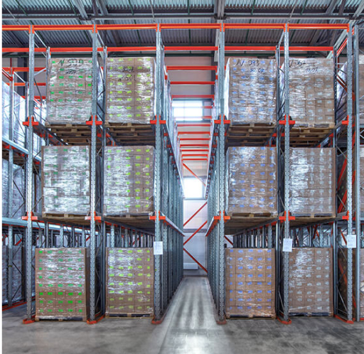 Стеллаж набивной паллетный (3000х1580х1800 мм), 1 линия, 2 яруса купить в Москве Стеллаж набивной паллетный (3000х1580х1800 мм), 1 линия, 2 яруса купить в Москве