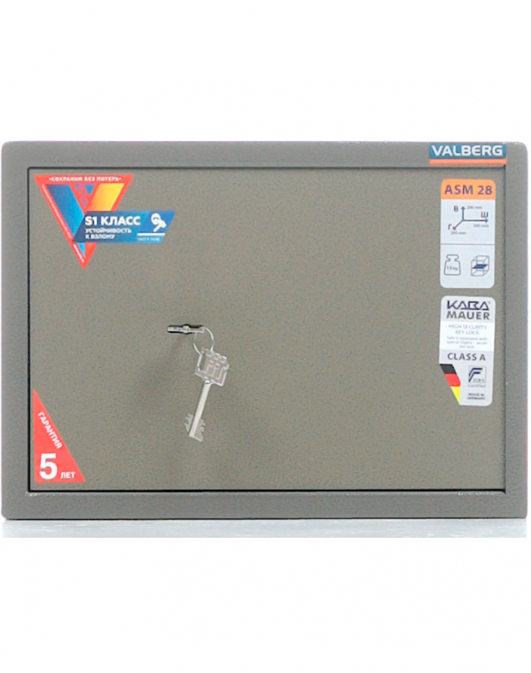 Мебельный сейф Valberg ASM-28 KL купить в Москве