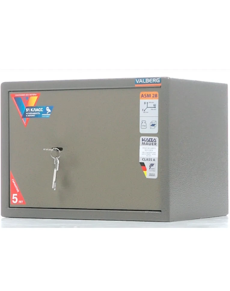 Мебельный сейф Valberg ASM-28 KL купить в Москве