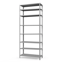 Стеллаж ТС Лайт с перф. полками 2200х1200х300 8 полок Стеллаж ТС Лайт с перф. полками 2200х1200х300 8 полок