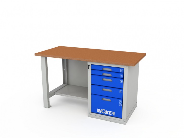 Верстак однотумбовый WOKER PRO 1005.1500 купить в Москве